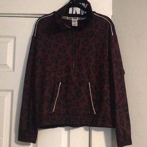 💟VS Pink Half Zip💟